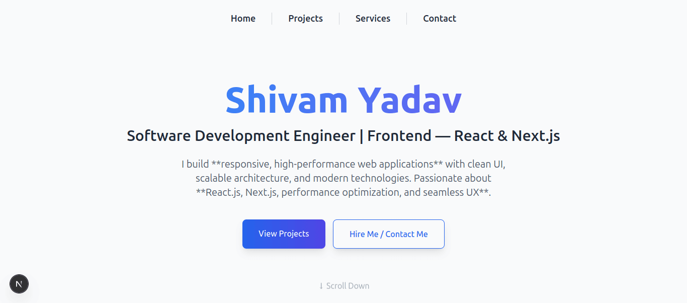 Portfolio Website